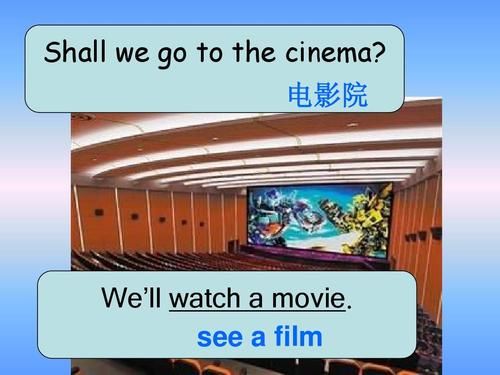 cinema和movies的区别？cineme