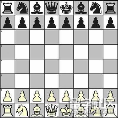 国际象棋有多少颗棋子？联众游戏马-图3