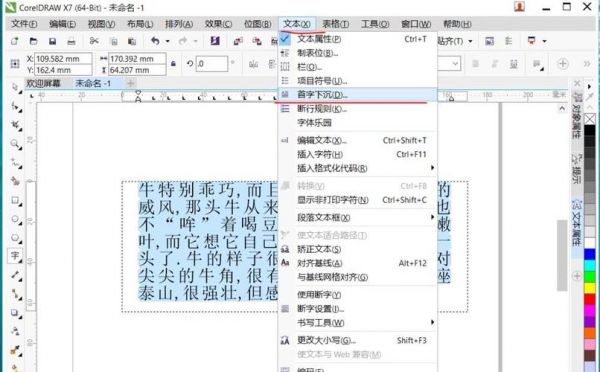 怎么将一段文字首字下沉两行？首字下沉两行-图2