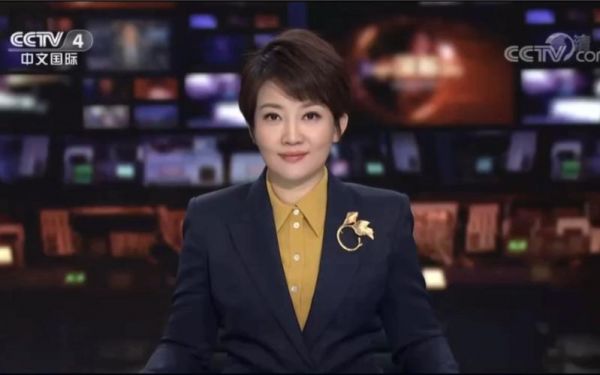 CCTV4中国新闻主持人叫王什么端？播音王-图1