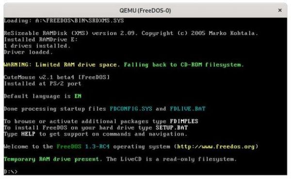 什么是freedos？freedos-图2