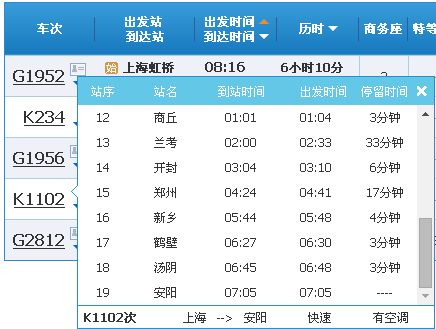 k1104车次从郑州到无锡是东站还是那个站？k1104-图2