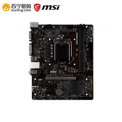 微星h310mpro-vplus可以用m2吗？hplus