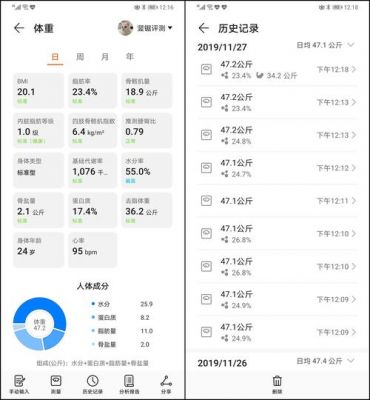 华为体脂秤怎么查看以前数据？华为体脂秤app-图1