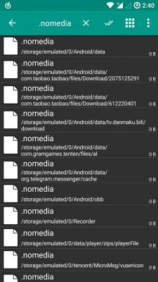 安卓手机文件夹里的那个.nomedia文件有何用？nomedia-图2