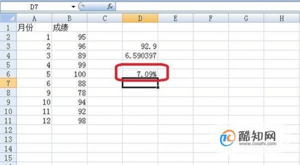 excel表格rsd值怎么求？rsd计算公式-图2