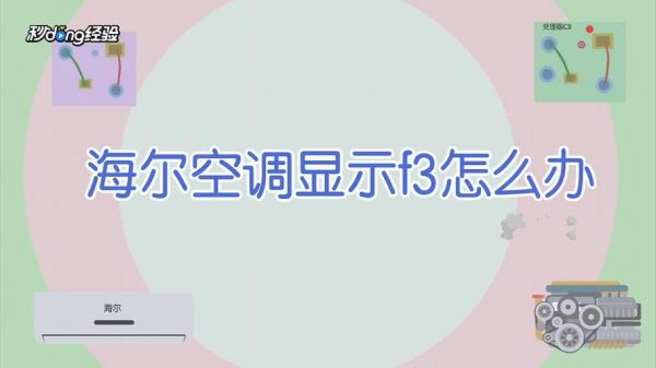 海尔空调开启一会出现f3解决方法？海尔f3是什么故障