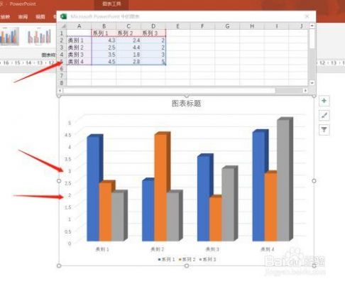 office2010 Excel如何插入三维簇状柱形图？簇状柱形图怎么做-图3