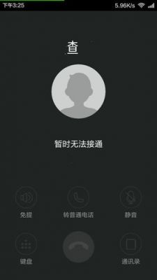 拨打的电话暂时无法接通是怎么回事？用户暂时无法接通