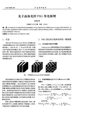 反谐振光纤原理？光子晶体光纤