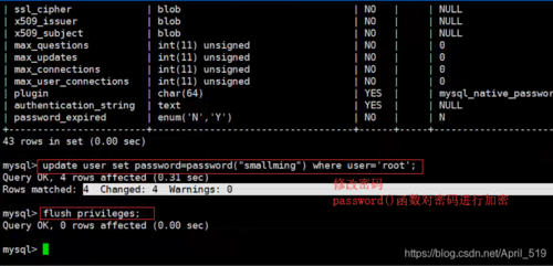 linux系统数据库怎么修改密码？mysql 恢复root权限-图2