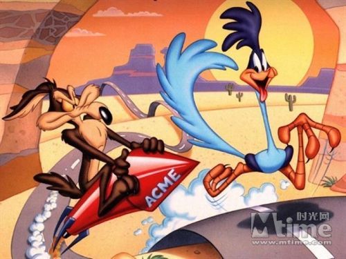 bb鸟与歪心狼动画片叫什么名字？roadrunner