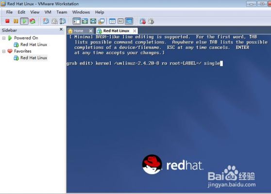 虚拟机安装Linux系统图文教程？redhat 获取root权限-图1