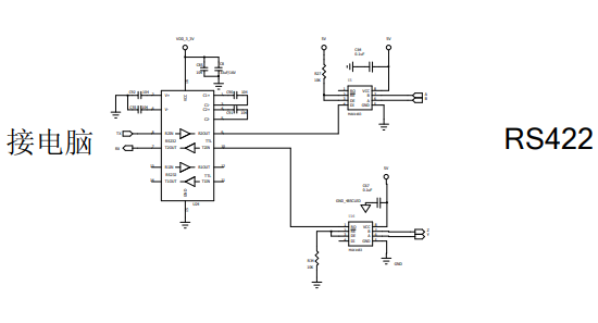 rs422平衡传输图（rs422电平）-图1
