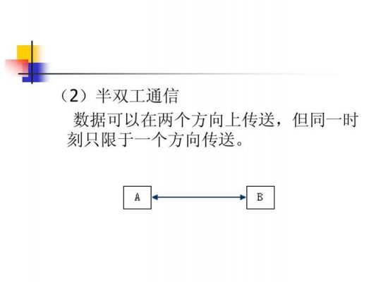 半双工数据传输是（半双工传输支持的数据流的传输特点是）-图2