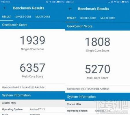 关于华为荣耀9小米6跑分的信息-图2