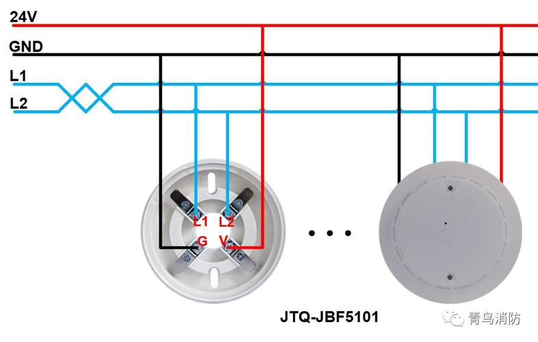 烟雾报警器信号传输（烟雾报警传感器接线图）-图2