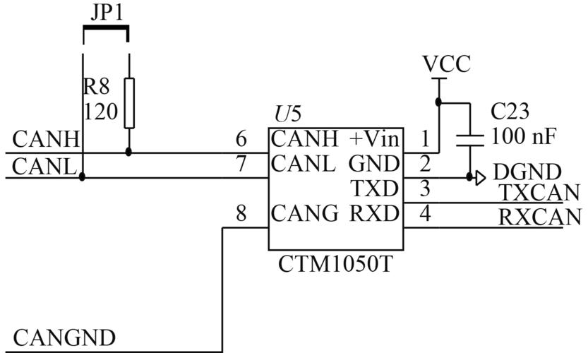 can数据传输网络系统电路图（简述can数据传输原理）-图3