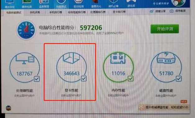 关于显卡跑分只有一半的信息-图2