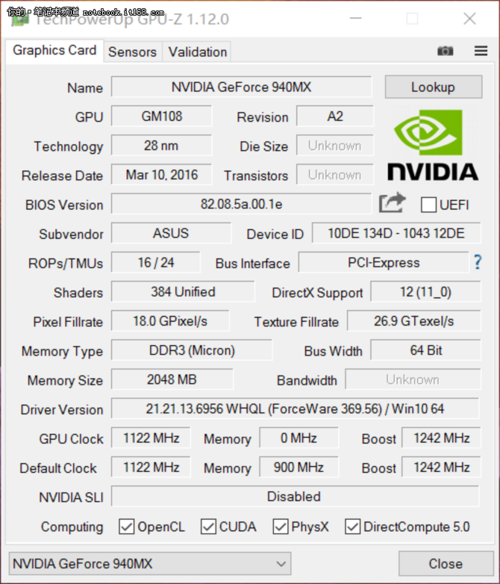 nv940mx跑分的简单介绍-图2