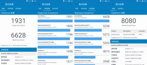 包含geekbench835与960跑分的词条