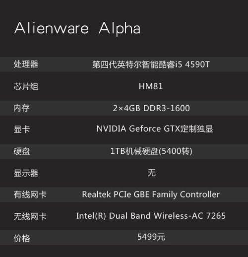 关于alienwarealpha跑分的信息-图3