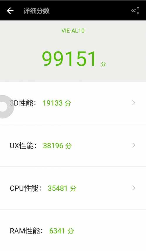 关于华为+p9跑分的信息-图3