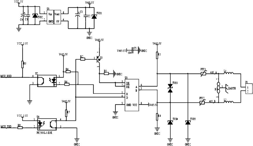 rs485隔离设备传输（rs485隔离电路图）-图2