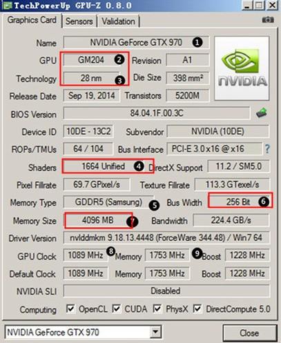 gtx960显卡超频之后跑分的简单介绍-图3