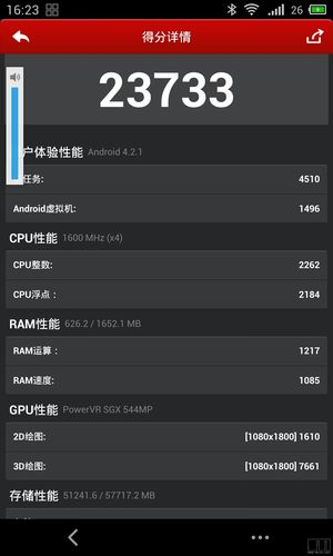 魅族mx3跑分的简单介绍