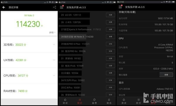 小米note3内存跑分的简单介绍-图3