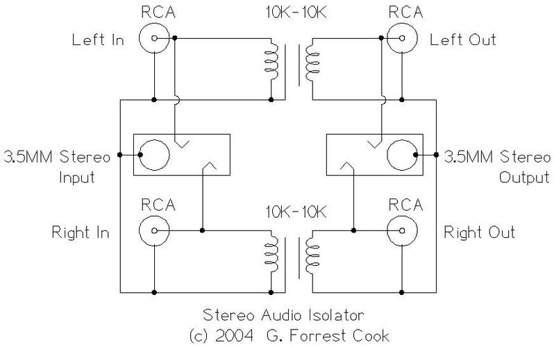 音频隔离传输电路（音频隔离器电路图）-图2