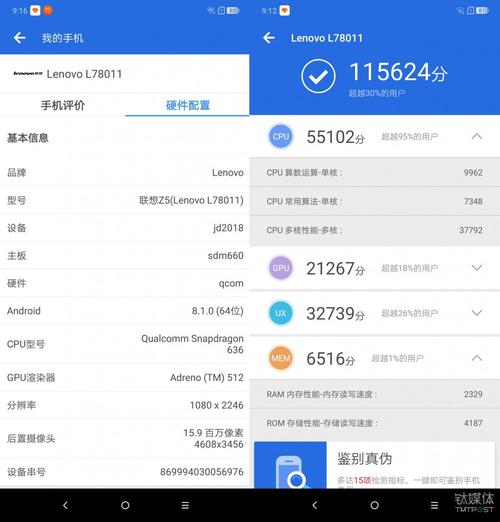 关于联想lenovoz5跑分的信息-图2