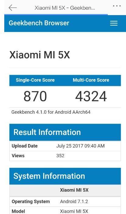 包含小米5x跑分的词条-图3