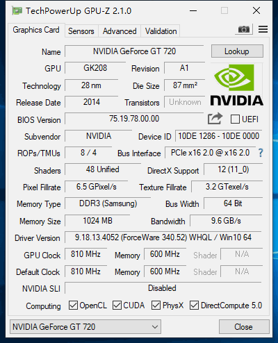 gt720跑分的简单介绍