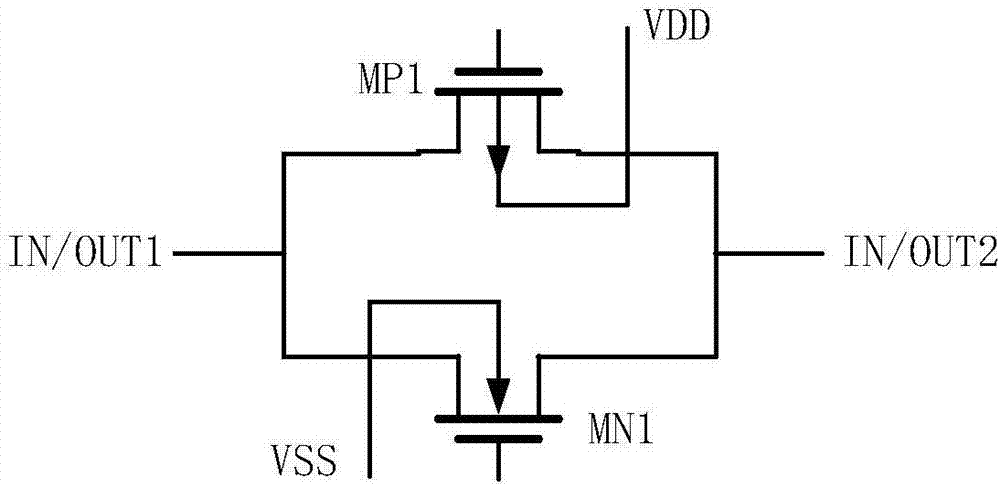 cmos传输门版图（cmos传输门的工作原理）-图2