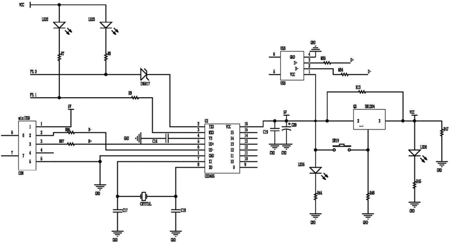 单片机usb传输原理（单片机的usb接口电路）-图2