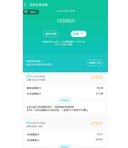 关于8890和8895跑分的信息-图1