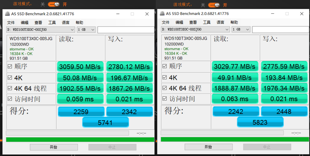 关于西数硬盘跑分底的信息-图1