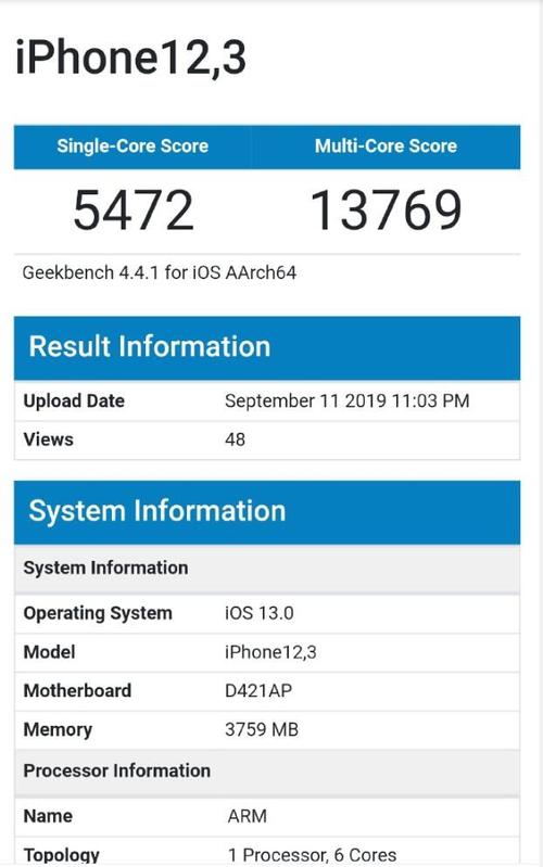 包含iphone6s多核跑分的词条-图3