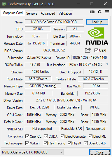 索泰1060跑分很低的简单介绍-图1