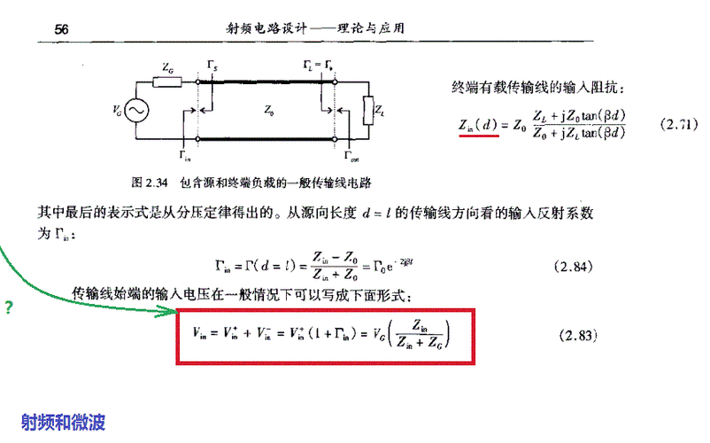 传输线zin公式（传输线传输功率的推导）-图2