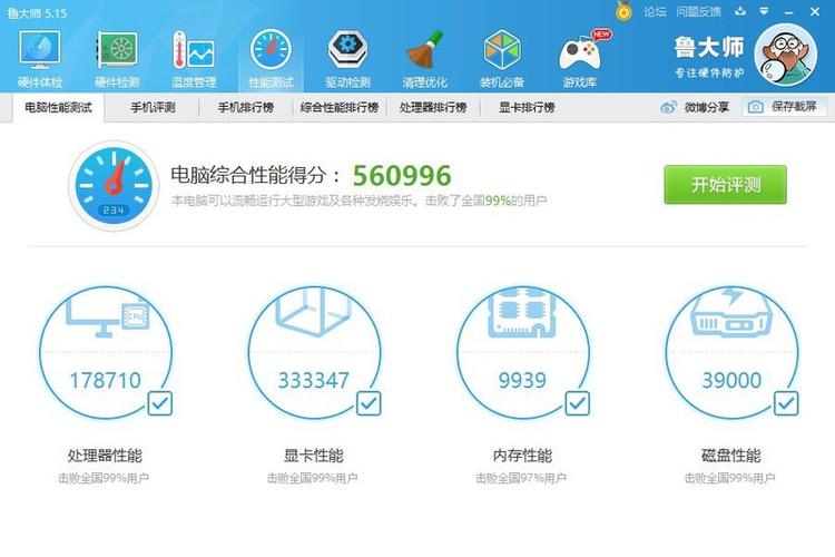 关于intel6950x鲁大师跑分的信息-图3