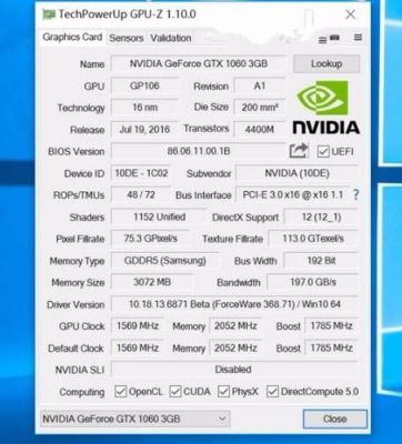 七彩虹gtx10603gd5跑分的简单介绍-图1