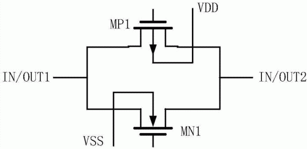 pmos传输门的工作原理（nmos传输门）-图1
