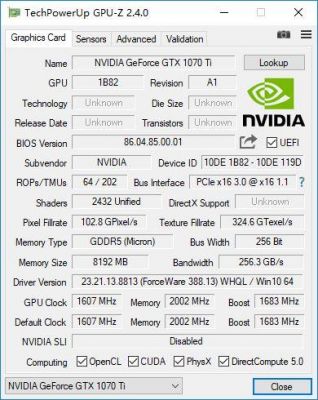 华硕gtx1070ti跑分的简单介绍-图3