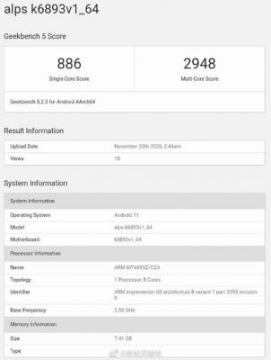 关于mt8321跑分的信息-图3