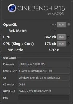 关于1600r15跑分的信息-图3