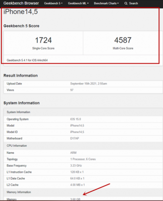 包含iphone6scpu跑分的词条-图2