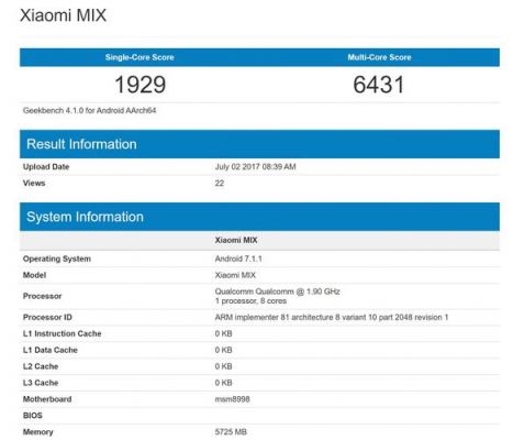 关于小米mix2多少跑分的信息-图3